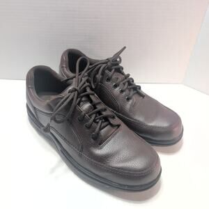 Rockport Ridgefield Eureka Laceup K71201Business Casual Shoes Men's 10 Brown